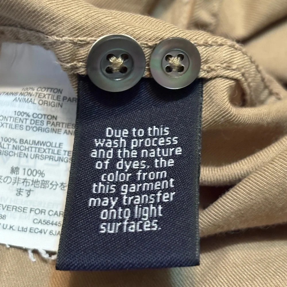 J. Crew Women's Khaki Button-Down Shirt